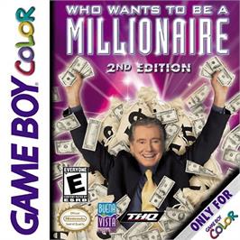Box cover for Who Wants To Be A Millionaire? on the Nintendo Game Boy Color.