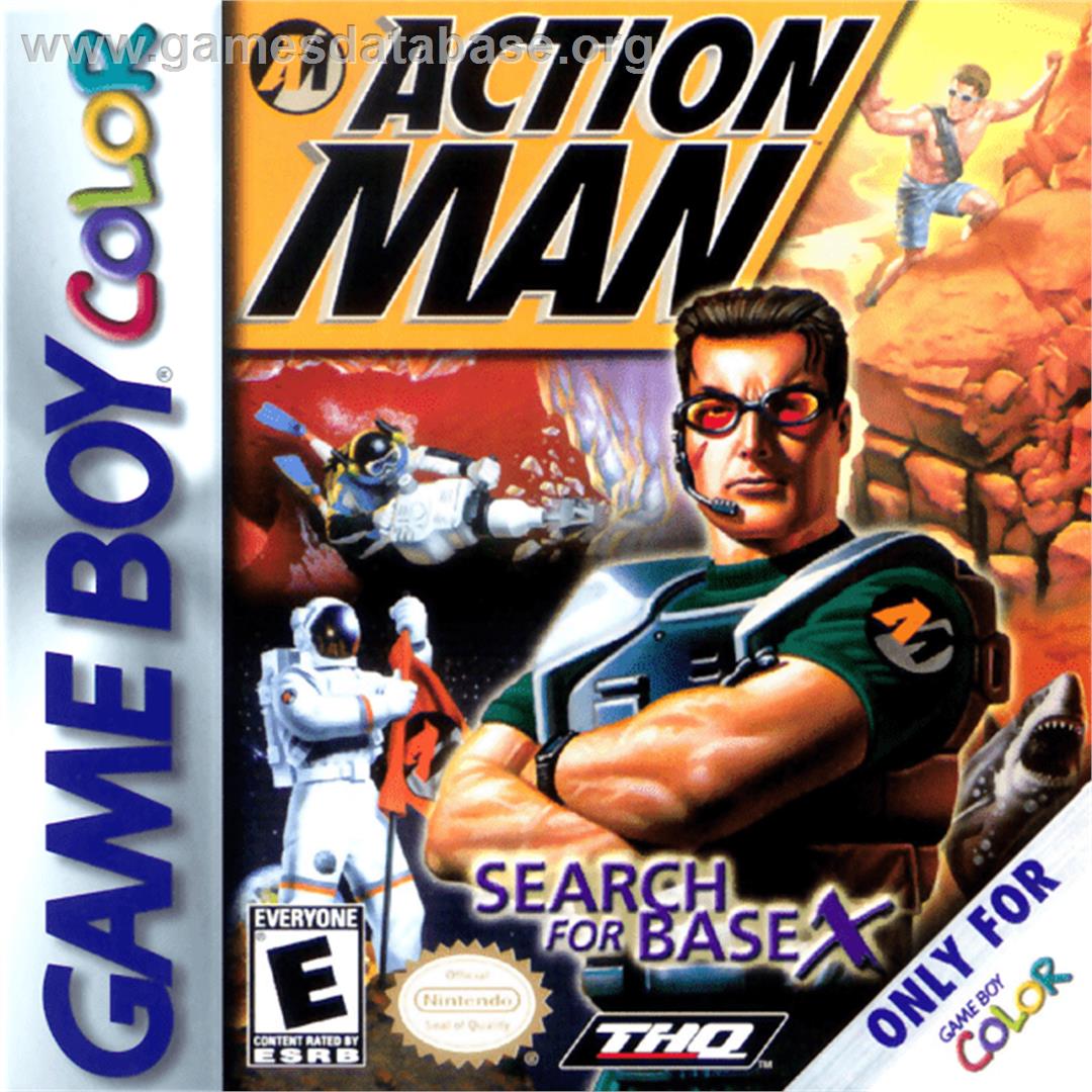 Action Man - Search for Base X - Nintendo Game Boy Color - Artwork - Box