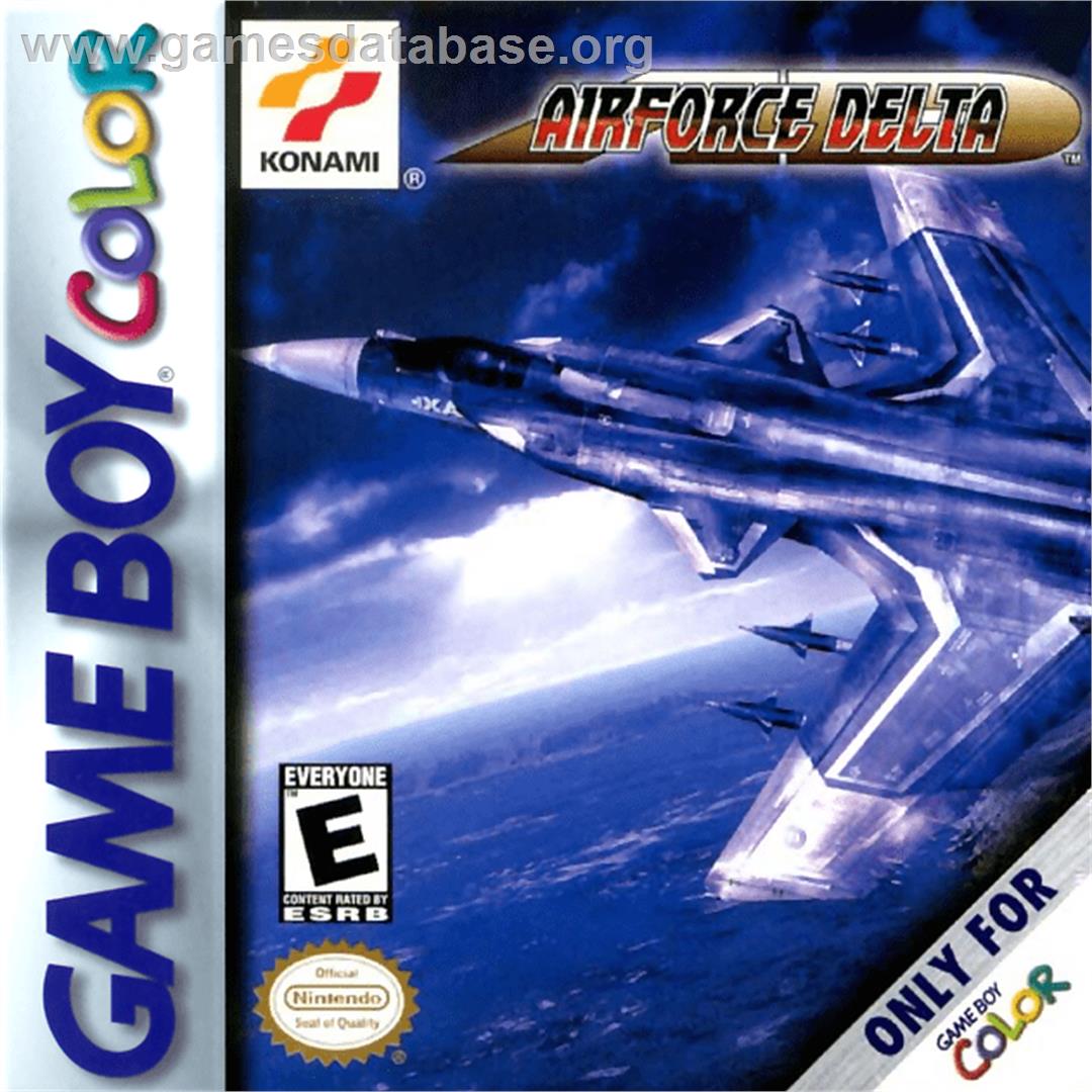 Air Force Delta - Nintendo Game Boy Color - Artwork - Box