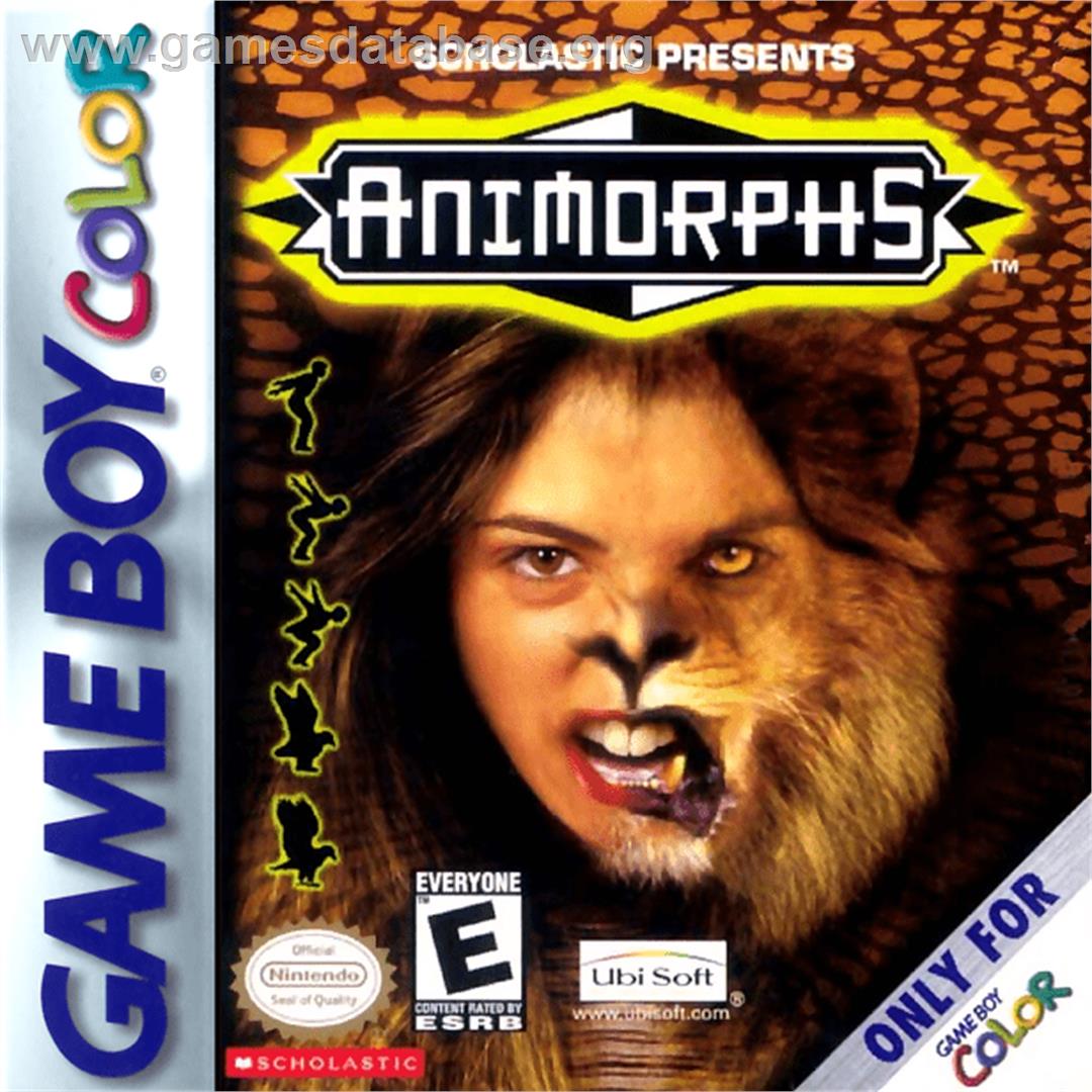 Animorphs - Nintendo Game Boy Color - Artwork - Box