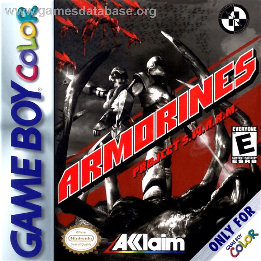 Armorines: Project S.W.A.R.M. - Nintendo Game Boy Color - Artwork - Box
