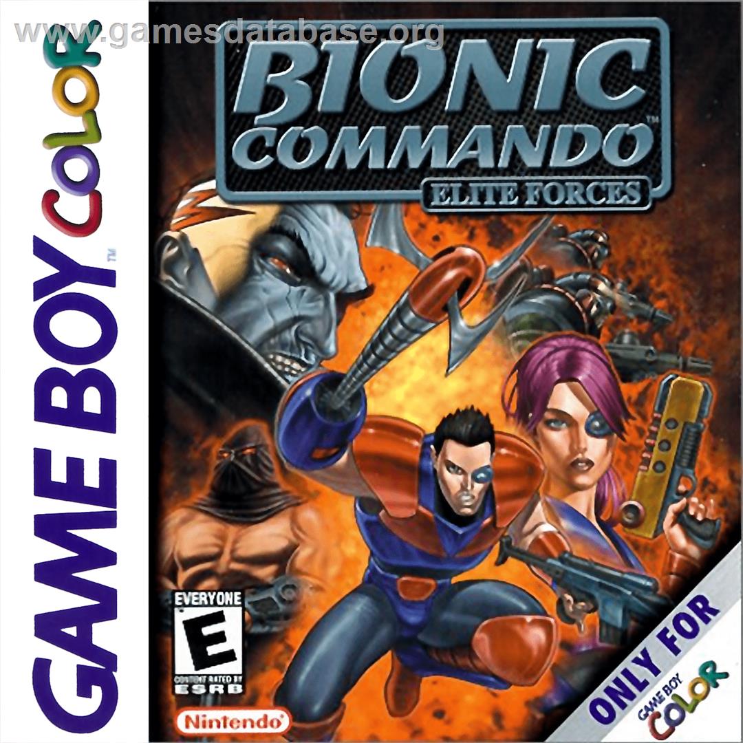 Bionic Commando: Elite Forces - Nintendo Game Boy Color - Artwork - Box