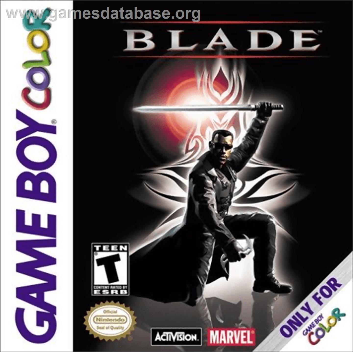 Blade - Nintendo Game Boy Color - Artwork - Box
