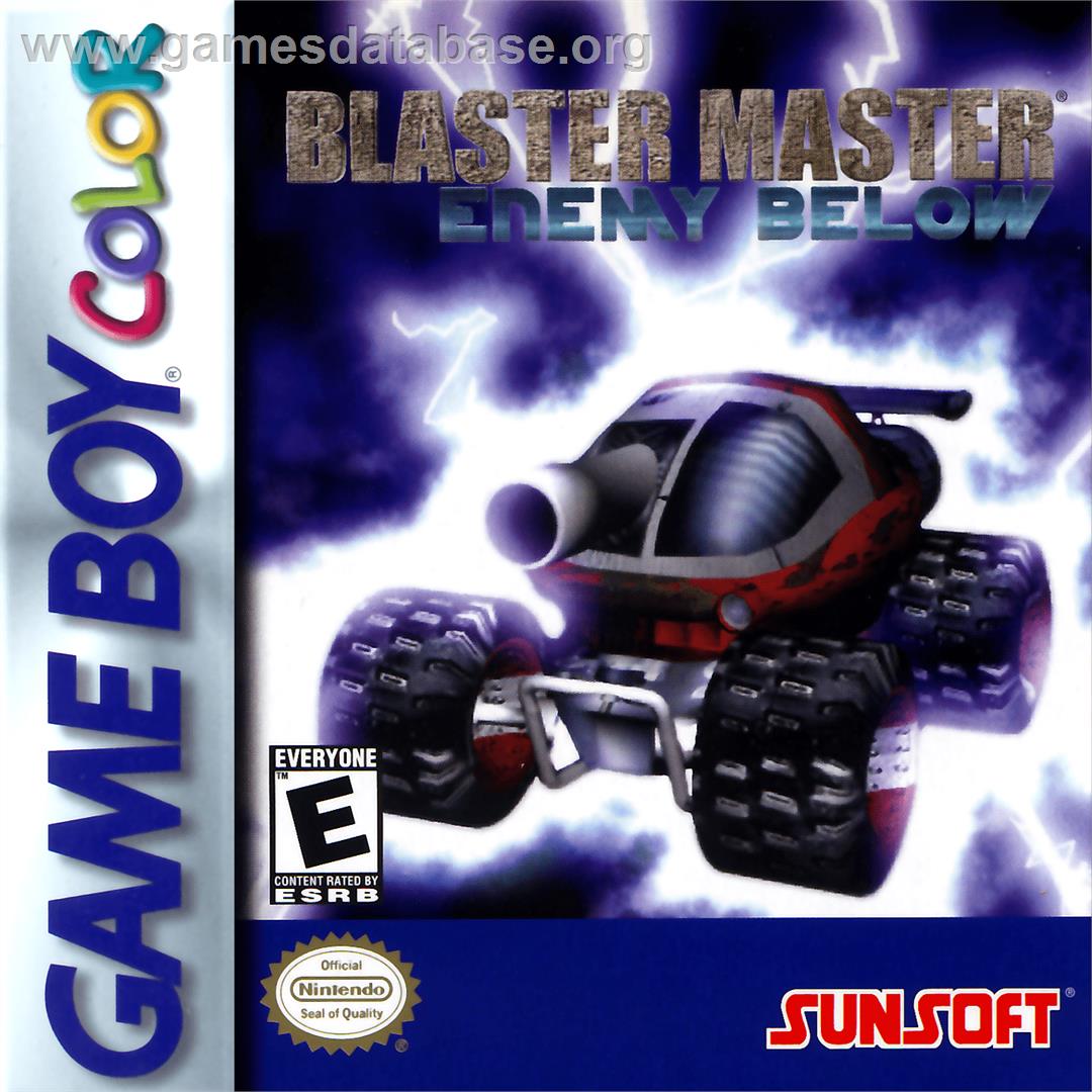 Blaster Master: Enemy Below - Nintendo Game Boy Color - Artwork - Box