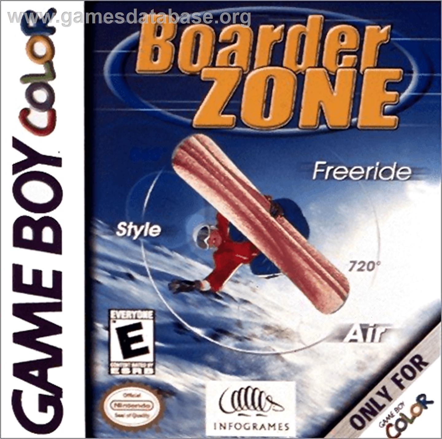 Boarder Zone - Nintendo Game Boy Color - Artwork - Box