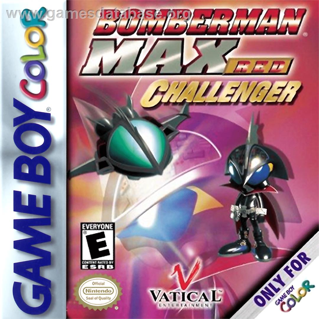 Bomberman Max: Red Challenger Edition - Nintendo Game Boy Color - Artwork - Box
