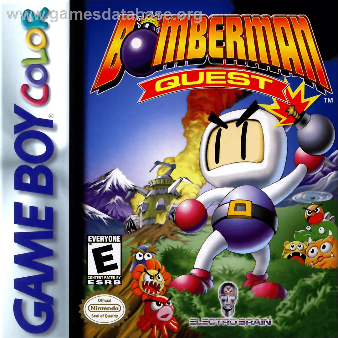 Bomberman Quest - Nintendo Game Boy Color - Artwork - Box