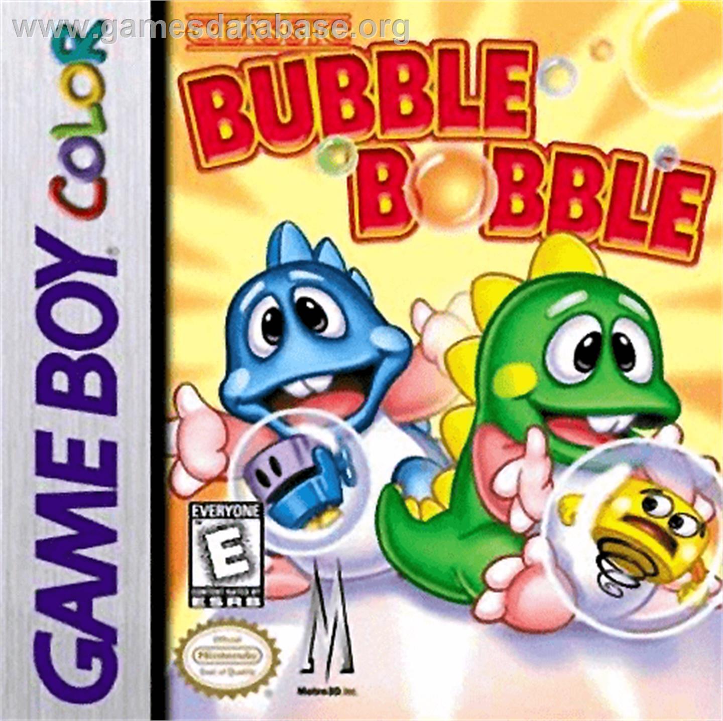 Bubble Bobble Classic - Nintendo Game Boy Color - Artwork - Box