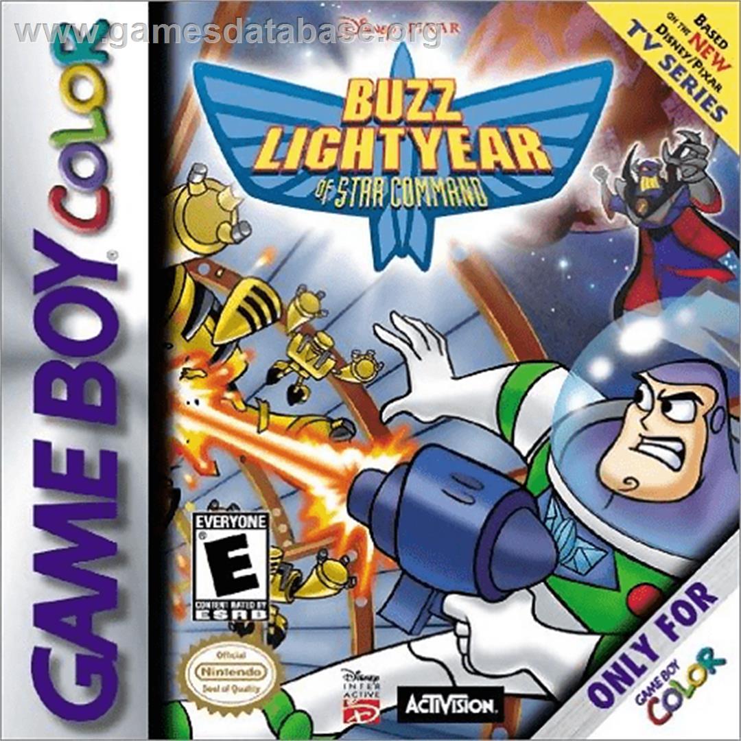 Buzz Lightyear of Star Command - Nintendo Game Boy Color - Artwork - Box