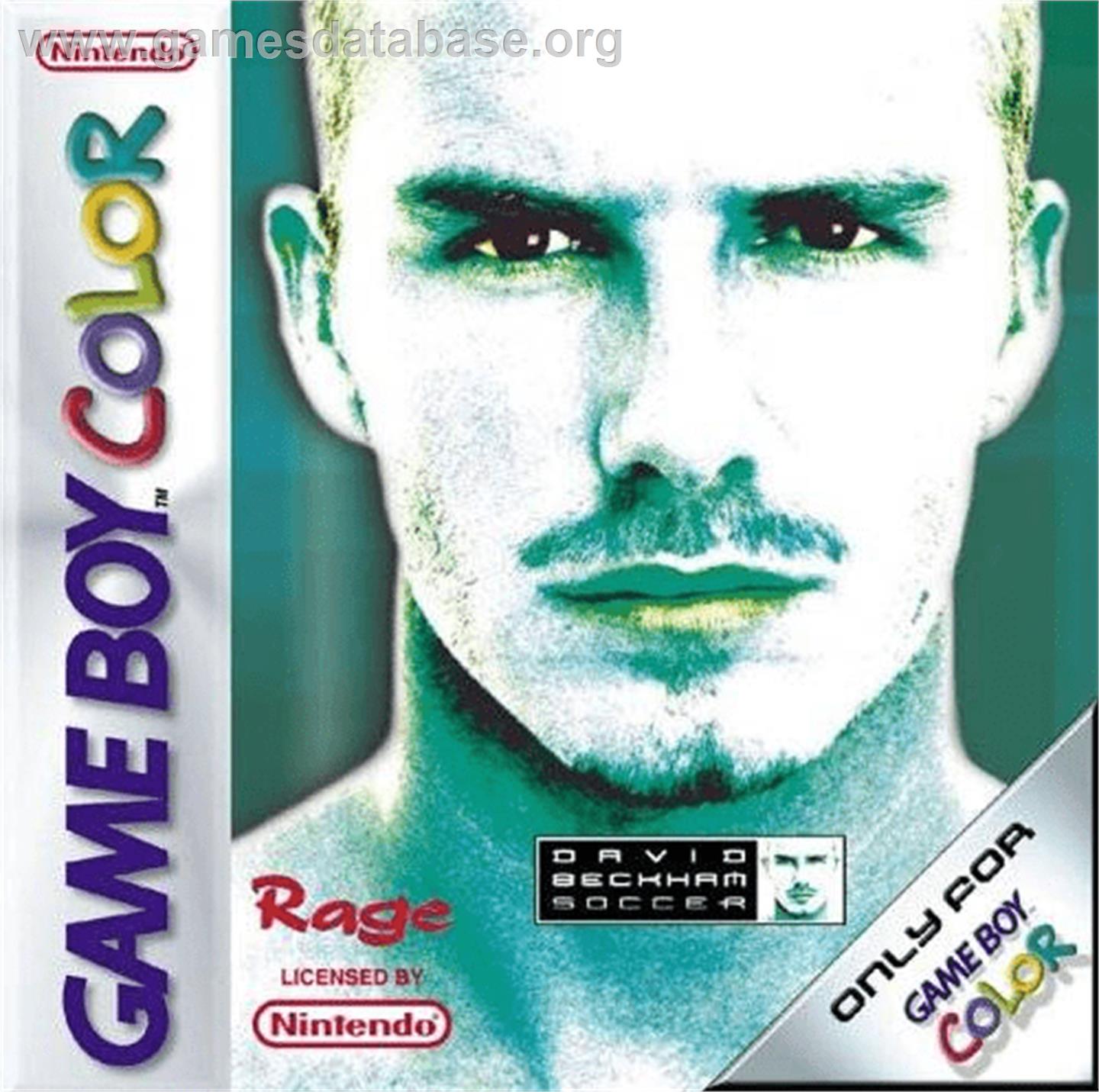 David Beckham Soccer - Nintendo Game Boy Color - Artwork - Box
