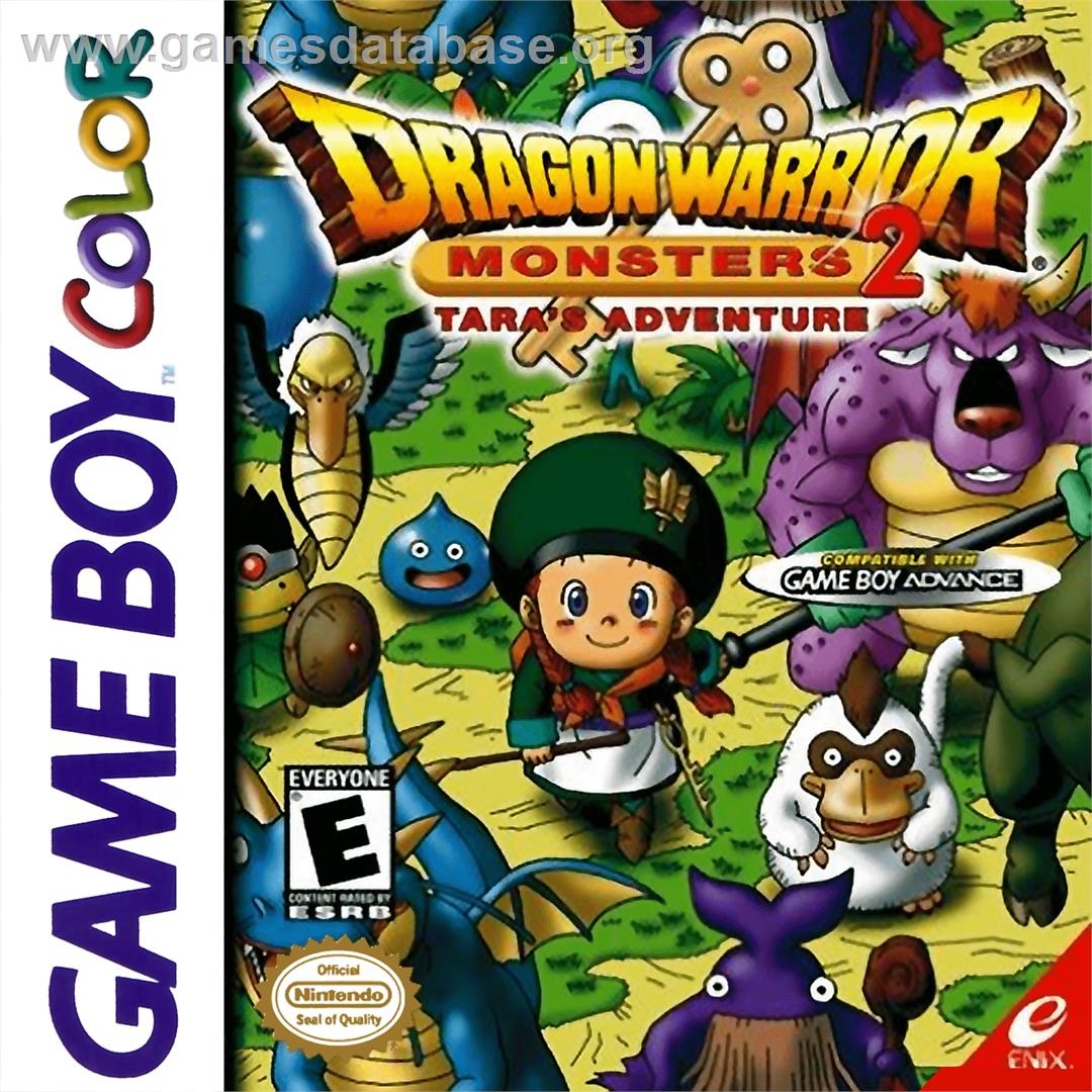 Dragon Warrior Monsters 2: Tara's Adventure - Nintendo Game Boy Color - Artwork - Box