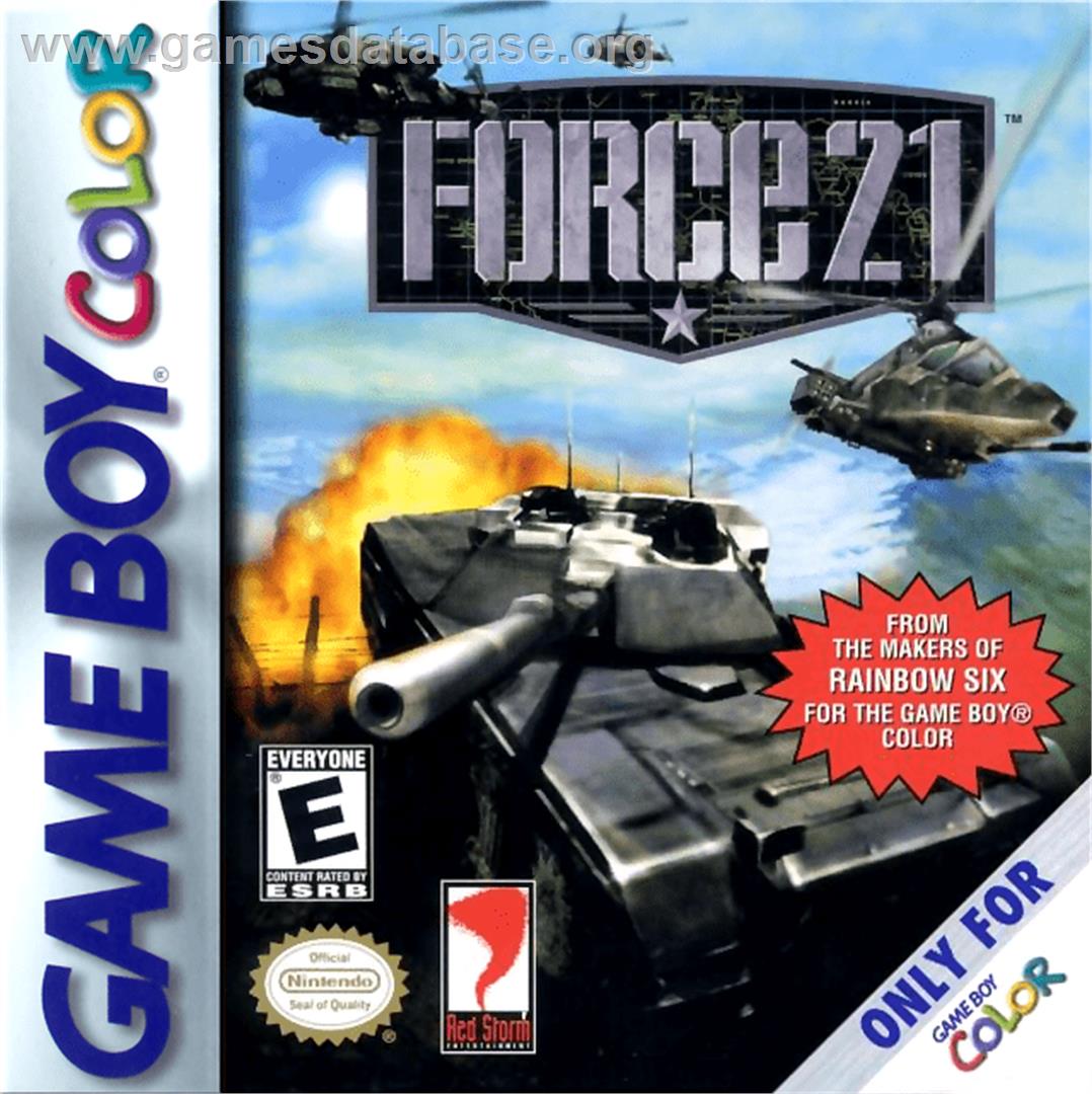 Force 21 - Nintendo Game Boy Color - Artwork - Box