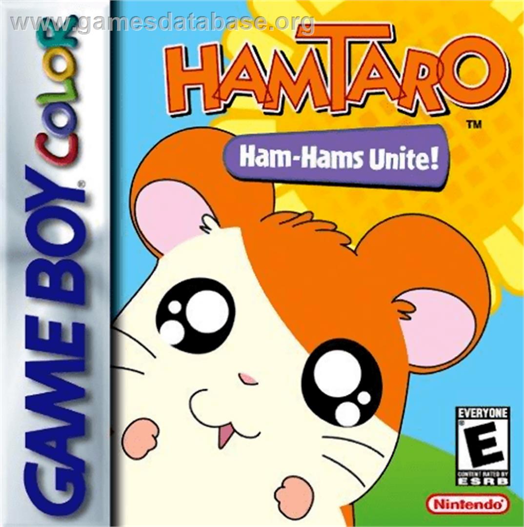 Hamtaro: Ham-Hams Unite - Nintendo Game Boy Color - Artwork - Box