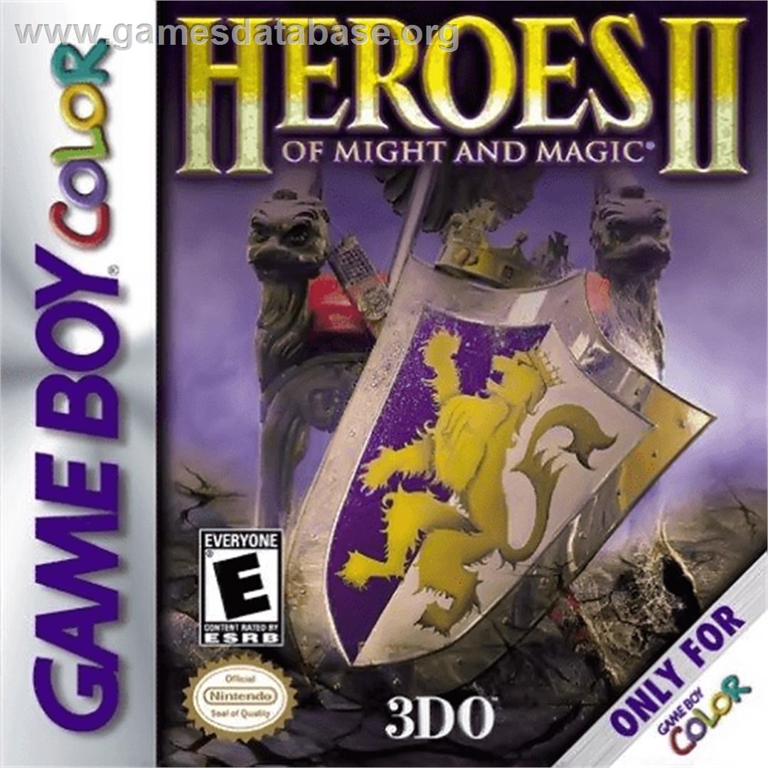 Heroes of Might and Magic 2 - Nintendo Game Boy Color - Artwork - Box