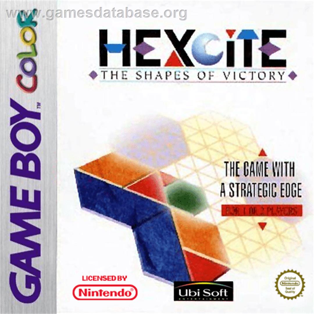 Hexcite: The Shapes of Victory - Nintendo Game Boy Color - Artwork - Box
