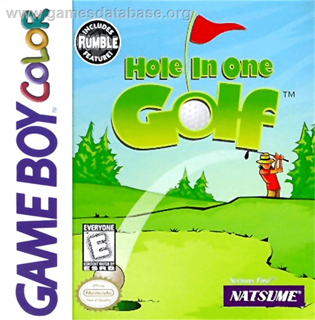 Hole in One Golf - Nintendo Game Boy Color - Artwork - Box