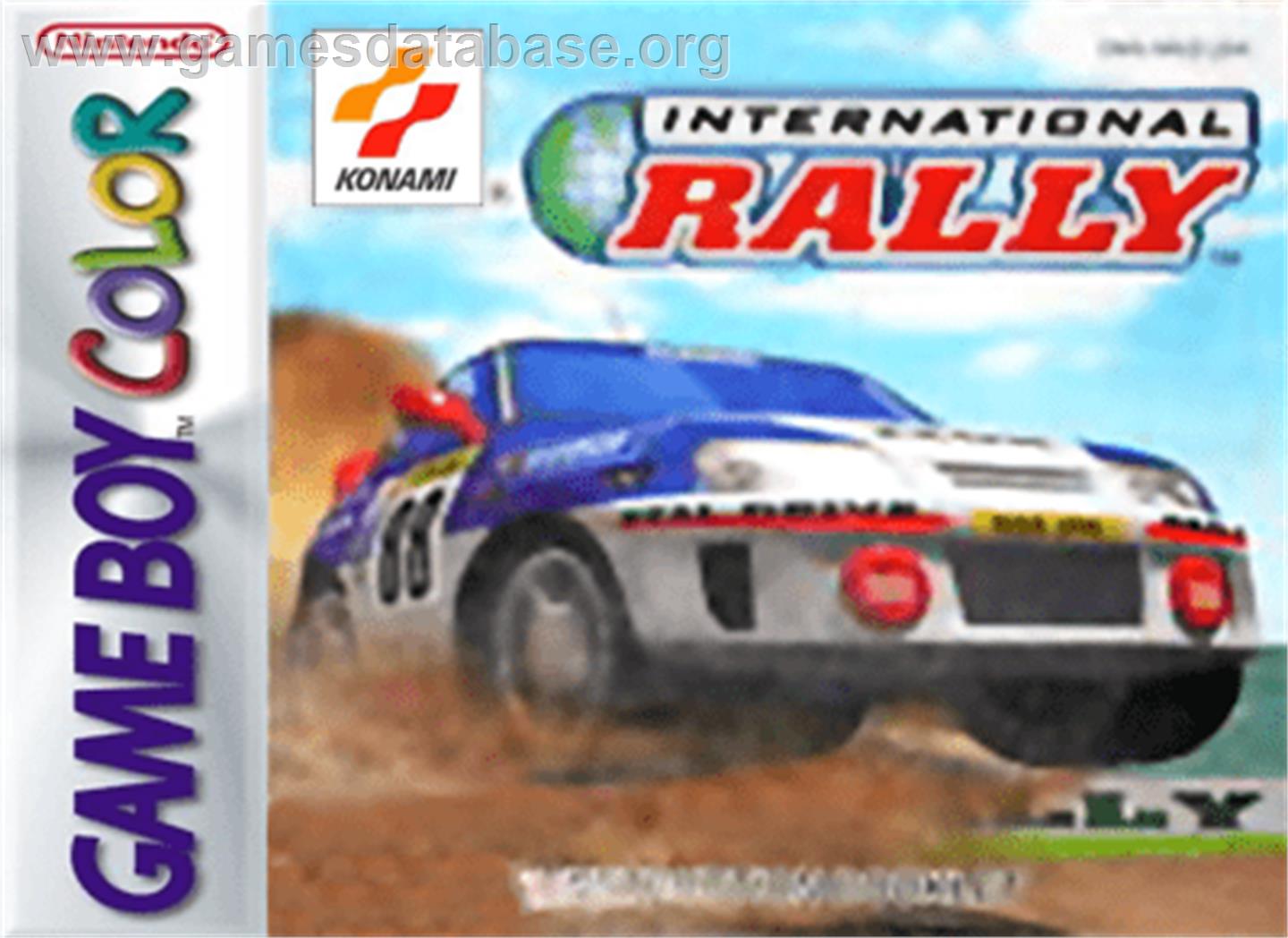 International Rally - Nintendo Game Boy Color - Artwork - Box