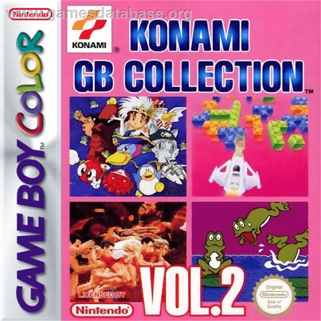Konami GB Collection Vol. 2 - Nintendo Game Boy Color - Artwork - Box