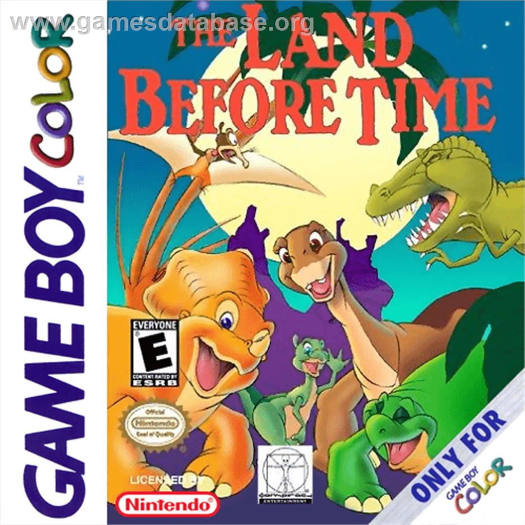 Land Before Time - Nintendo Game Boy Color - Artwork - Box