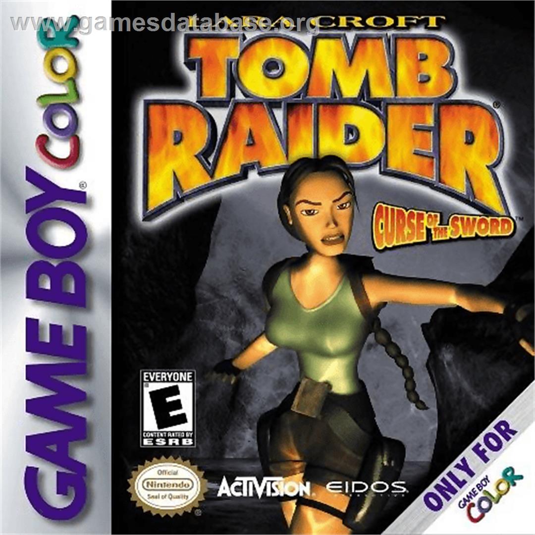 Lara Croft Tomb Raider: Curse of the Sword - Nintendo Game Boy Color - Artwork - Box