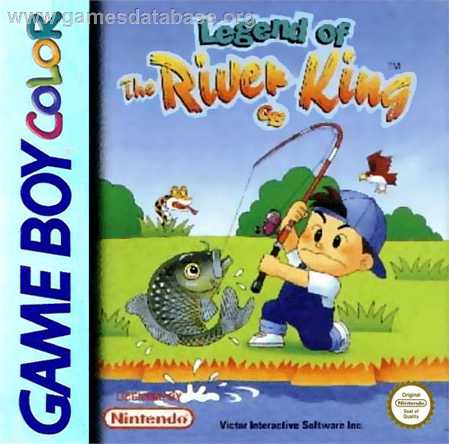Legend of the River King GB - Nintendo Game Boy Color - Artwork - Box