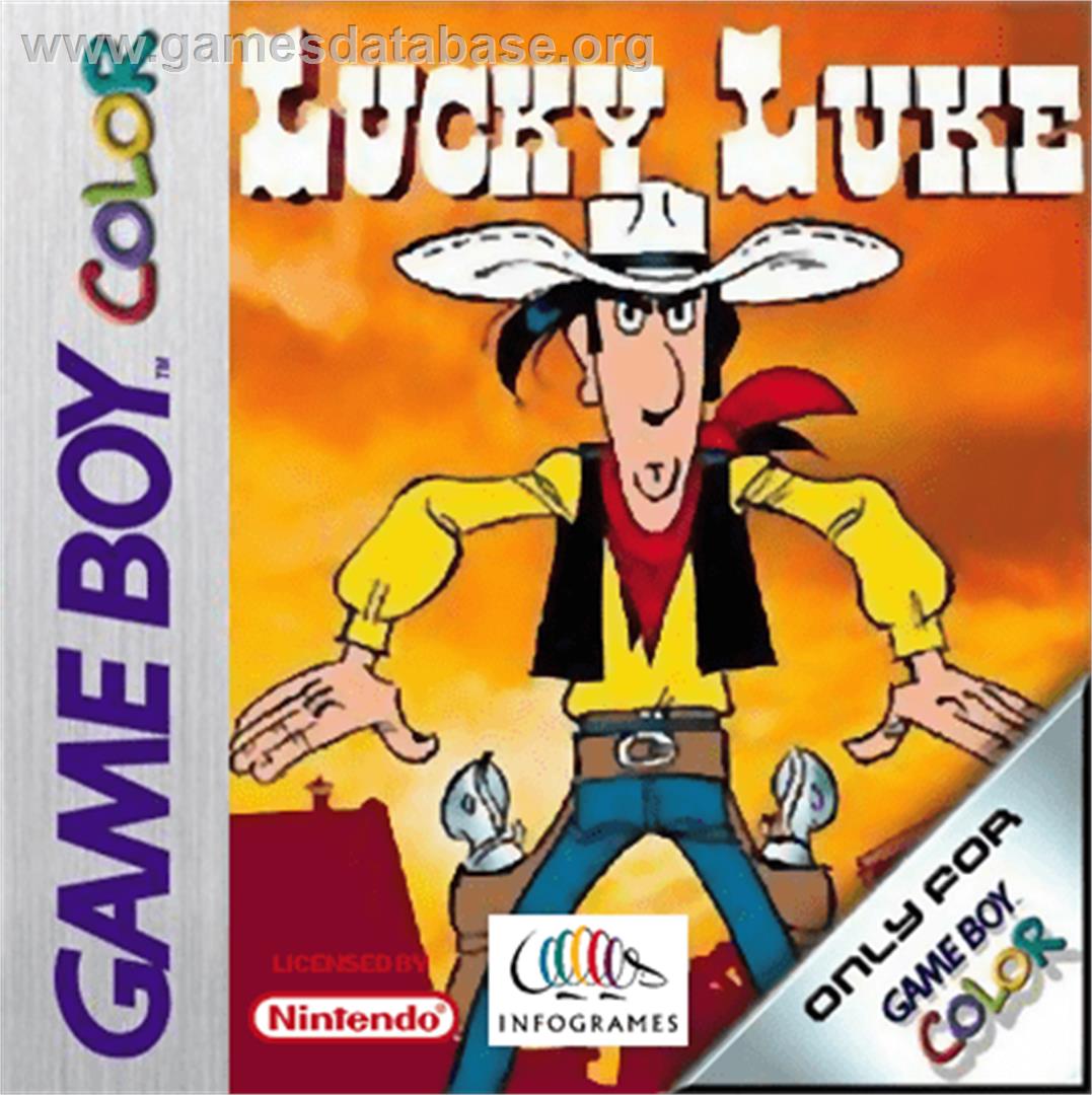 Lucky Luke: Desperado Train - Nintendo Game Boy Color - Artwork - Box