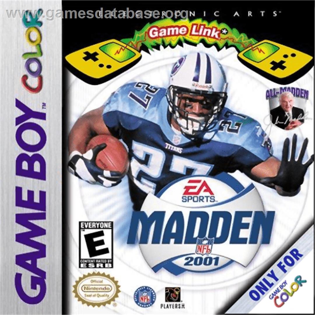 Madden NFL 2001 - Nintendo Game Boy Color - Artwork - Box