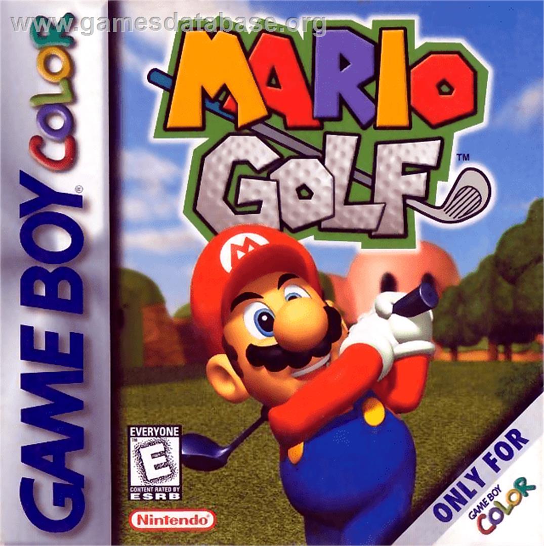 Mario Golf - Nintendo Game Boy Color - Artwork - Box