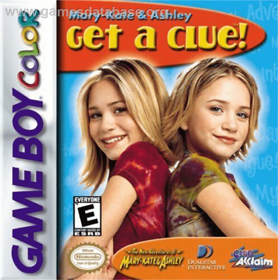 Mary-Kate and Ashley: Get a Clue - Nintendo Game Boy Color - Artwork - Box