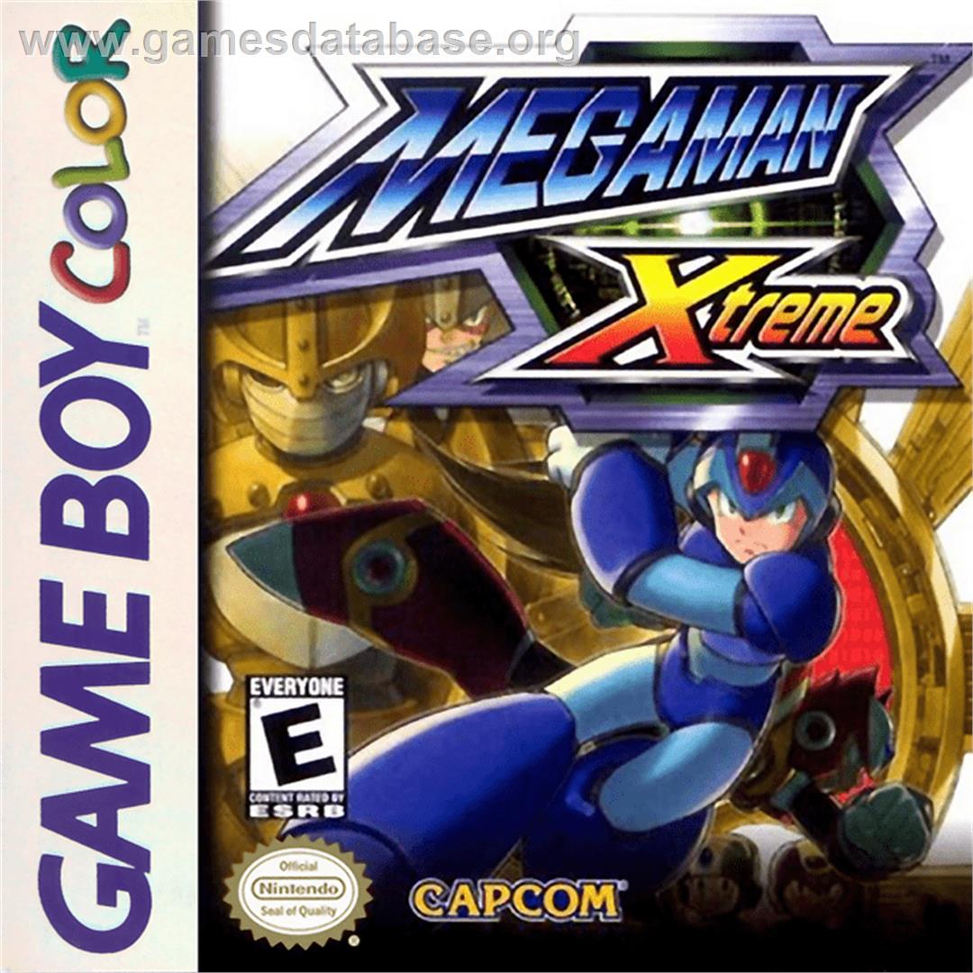 Mega Man XTreme - Nintendo Game Boy Color - Artwork - Box
