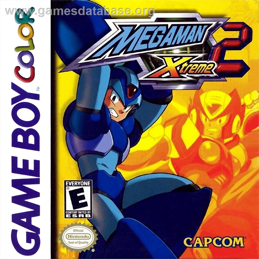 Mega Man Xtreme 2 - Nintendo Game Boy Color - Artwork - Box