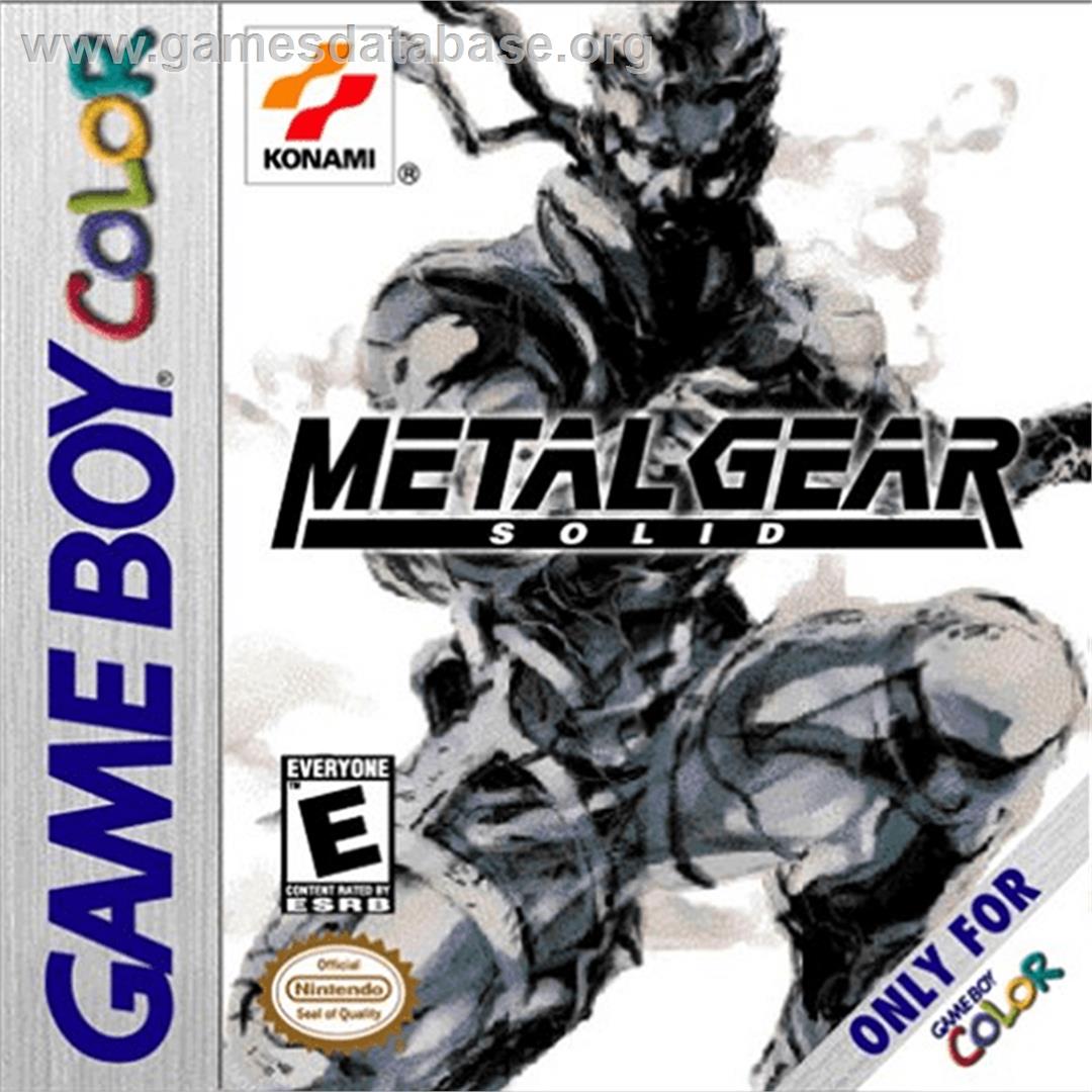 Metal Gear Solid - Nintendo Game Boy Color - Artwork - Box