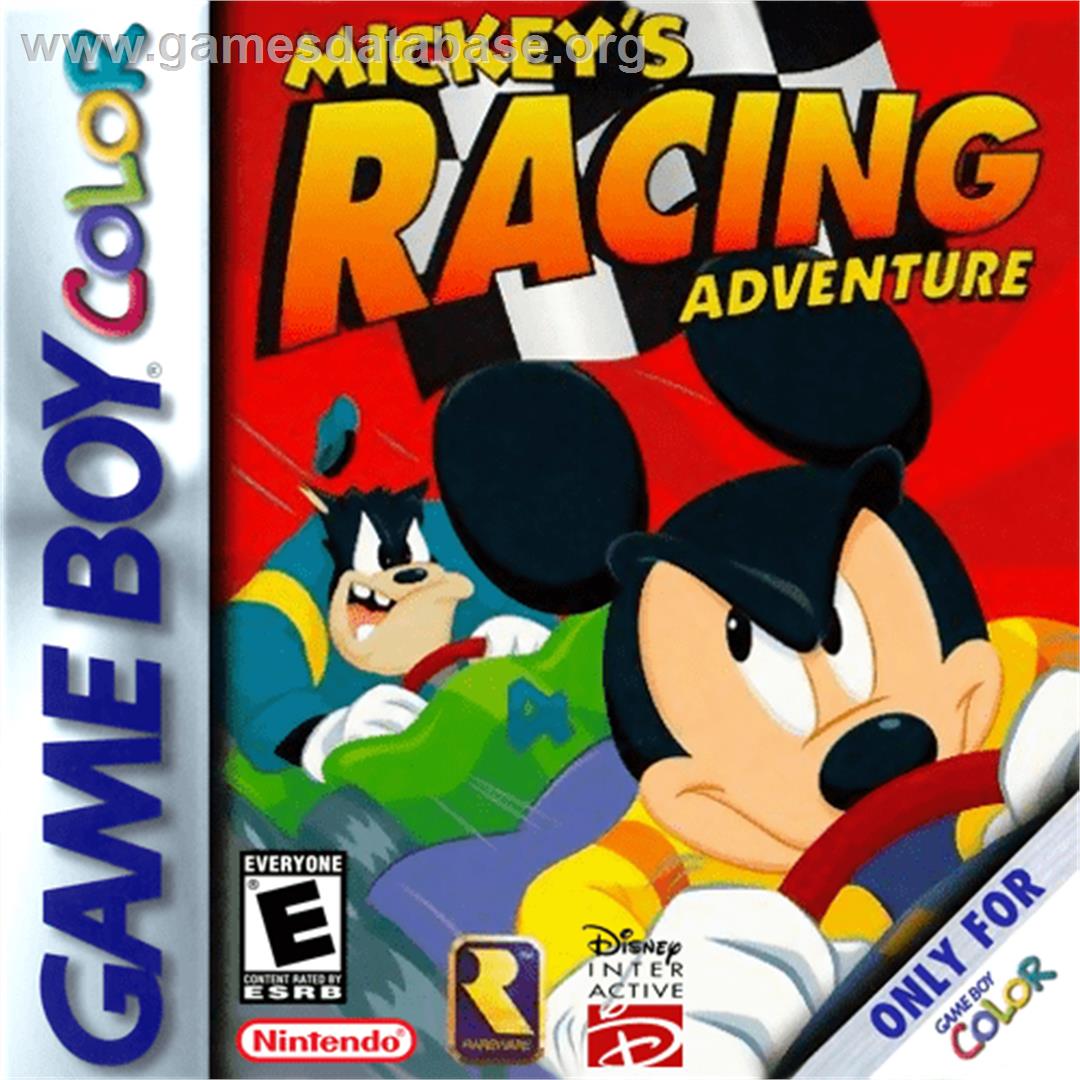 Mickey's Racing Adventure - Nintendo Game Boy Color - Artwork - Box