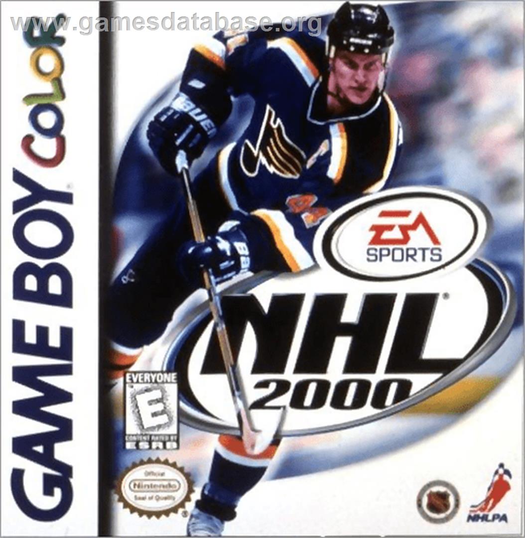 NHL 2000 - Nintendo Game Boy Color - Artwork - Box