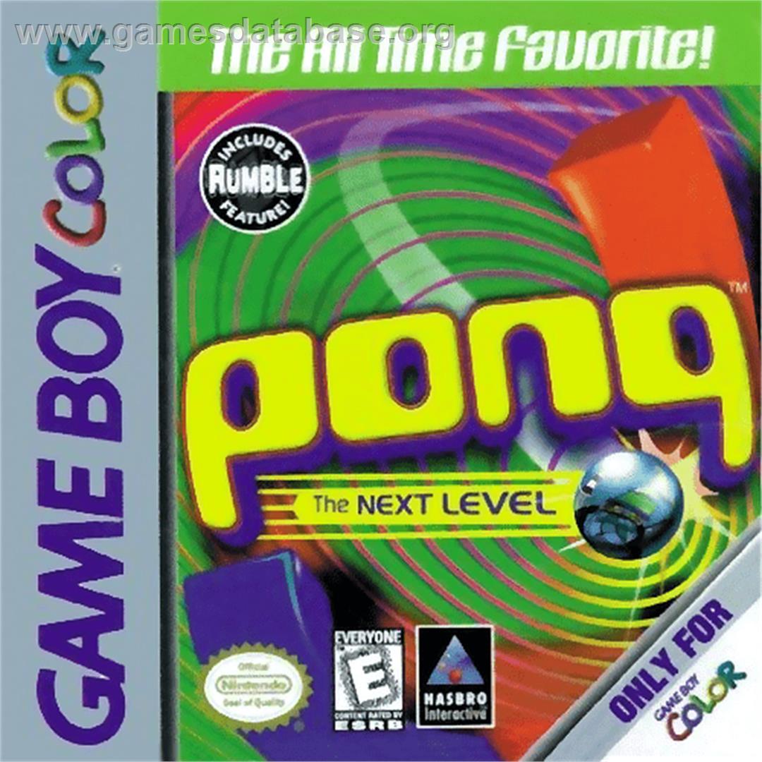 Pong: The Next Level - Nintendo Game Boy Color - Artwork - Box