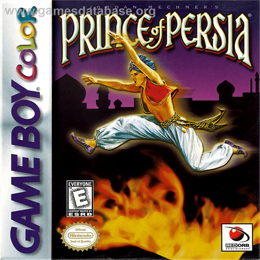 Prince of Persia - Nintendo Game Boy Color - Artwork - Box