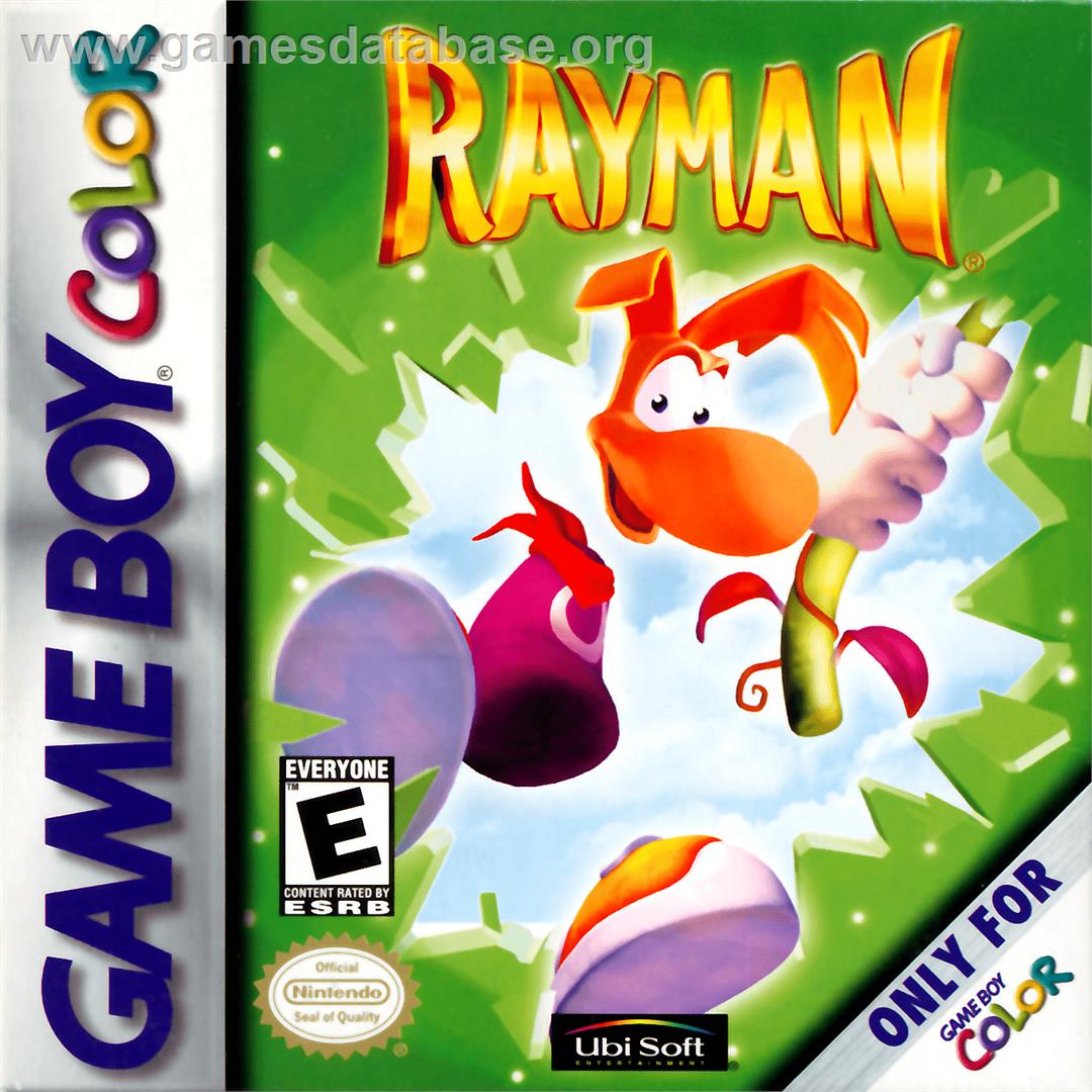 Rayman - Nintendo Game Boy Color - Artwork - Box