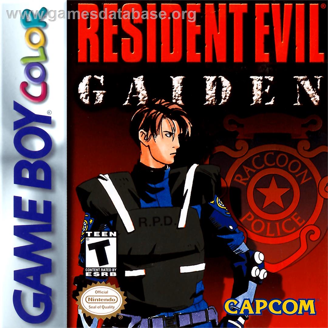 Resident Evil: Gaiden - Nintendo Game Boy Color - Artwork - Box