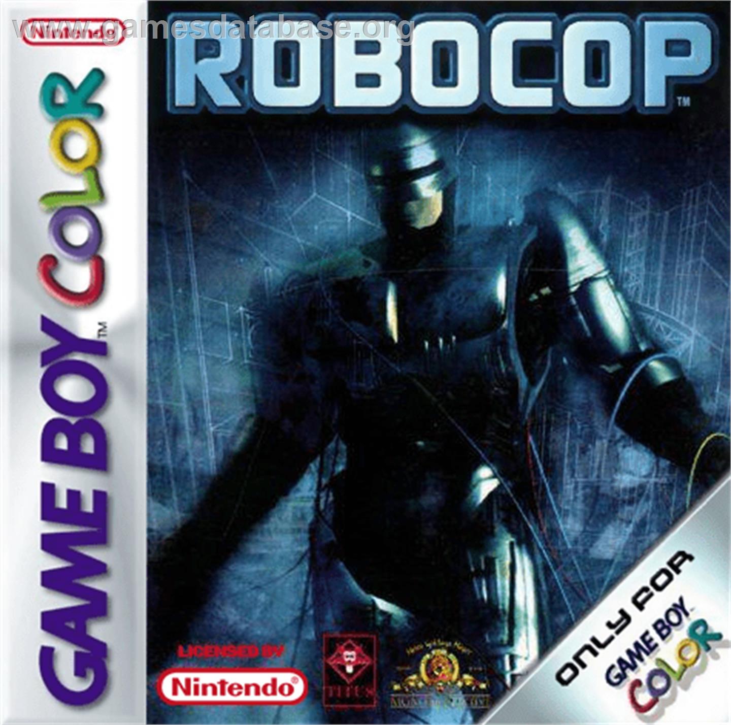 RoboCop - Nintendo Game Boy Color - Artwork - Box