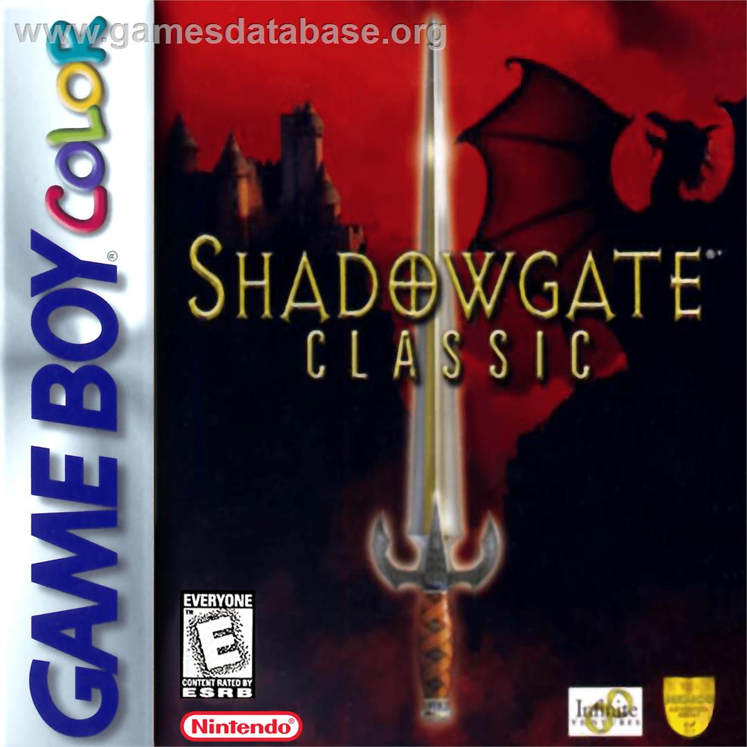 Shadowgate Classic - Nintendo Game Boy Color - Artwork - Box