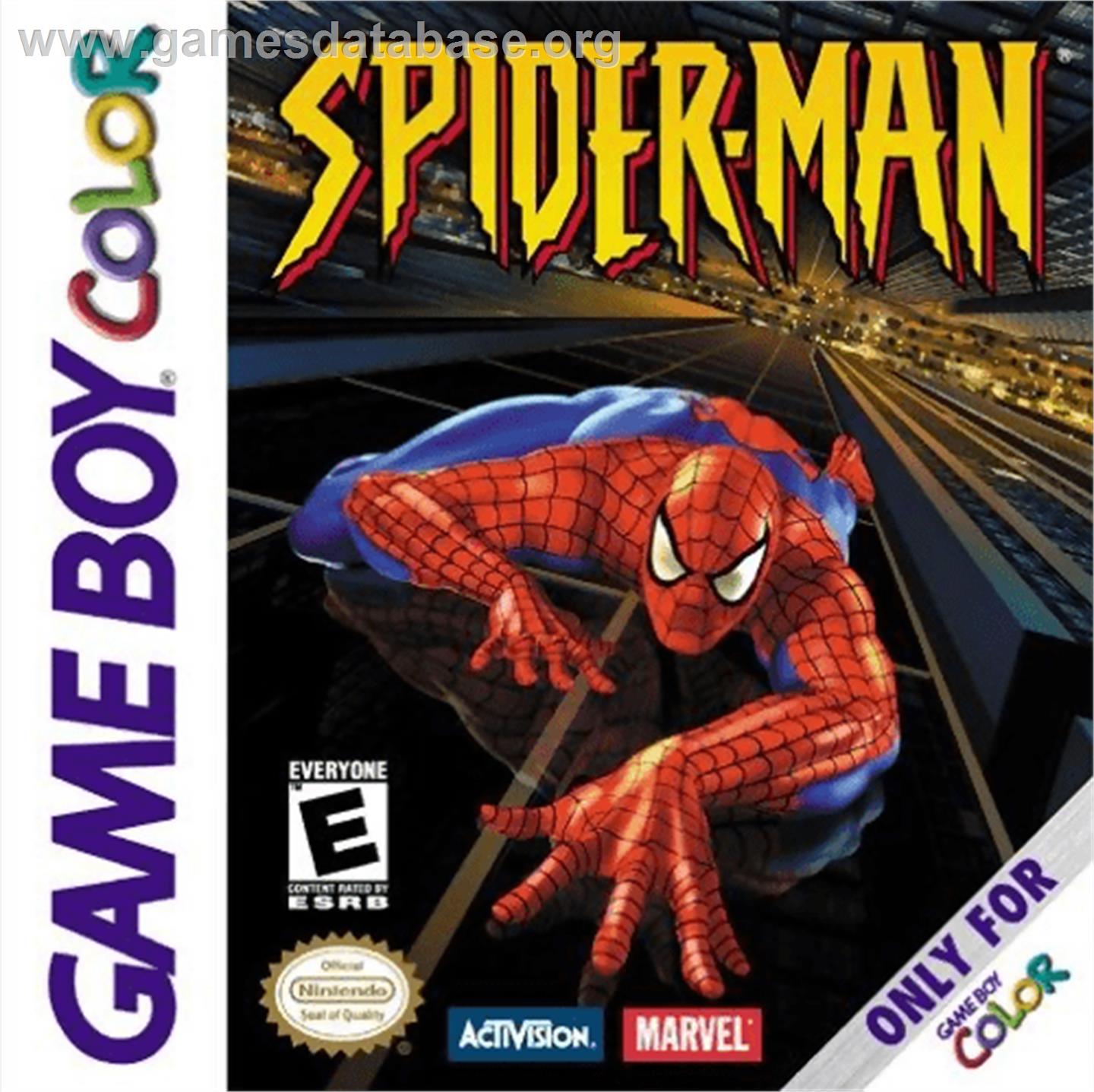 Spider-Man - Nintendo Game Boy Color - Artwork - Box