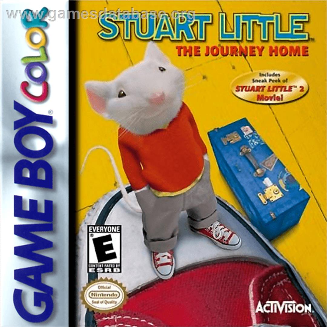Stuart Little: The Journey Home - Nintendo Game Boy Color - Artwork - Box