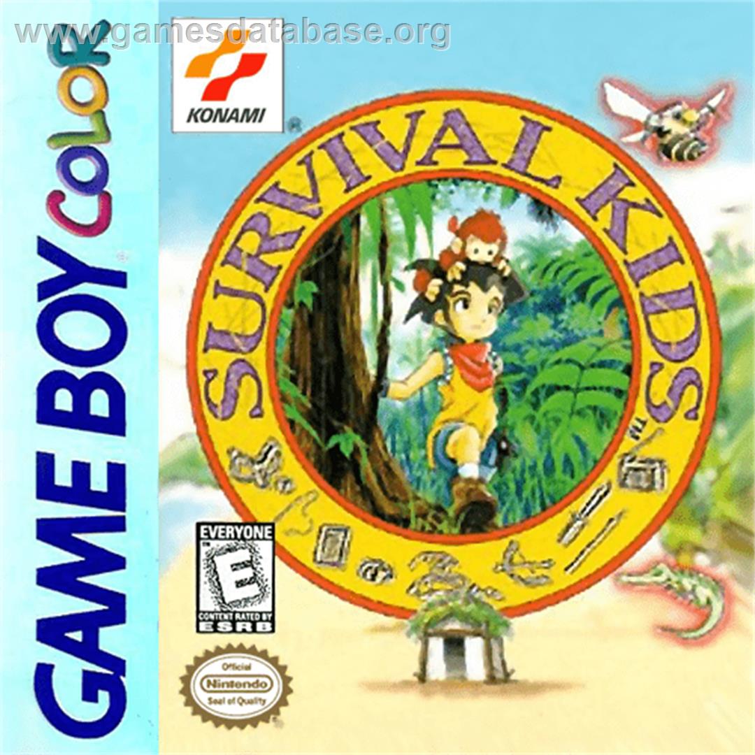 Survival Kids - Nintendo Game Boy Color - Artwork - Box