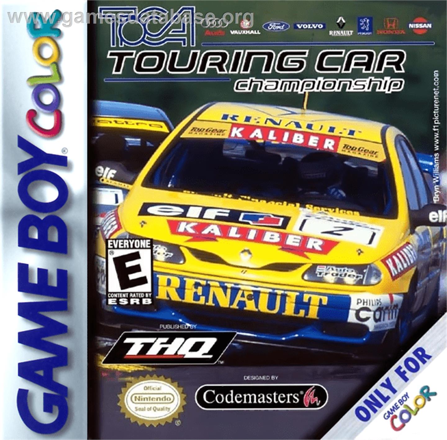 TOCA Touring Car Championship - Nintendo Game Boy Color - Artwork - Box