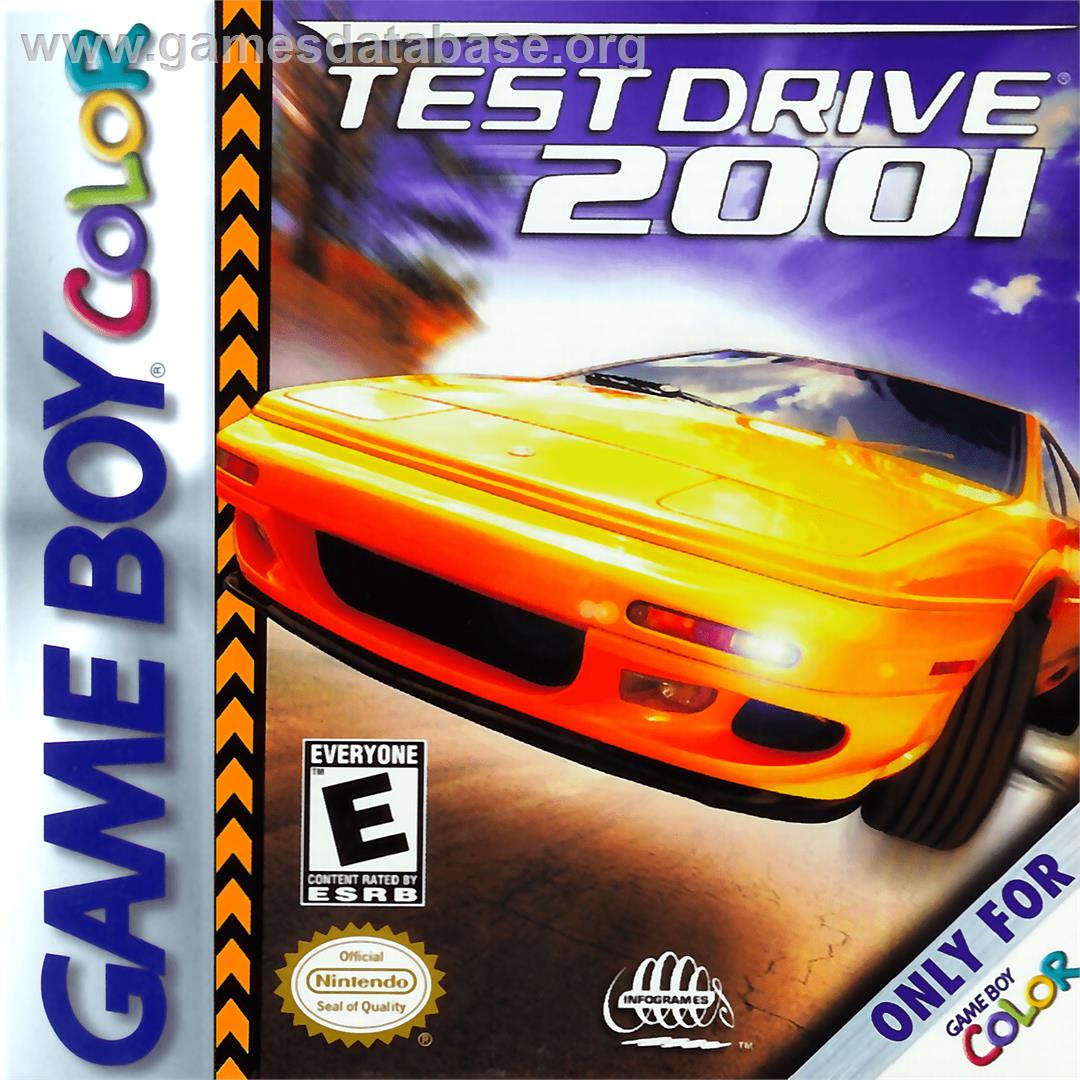 Test Drive 2001 - Nintendo Game Boy Color - Artwork - Box