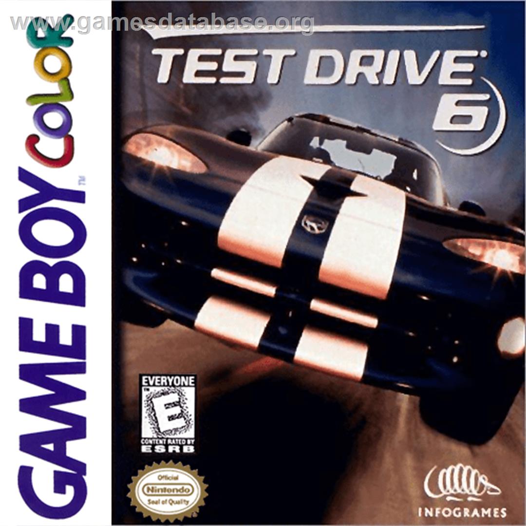 Test Drive 6 - Nintendo Game Boy Color - Artwork - Box