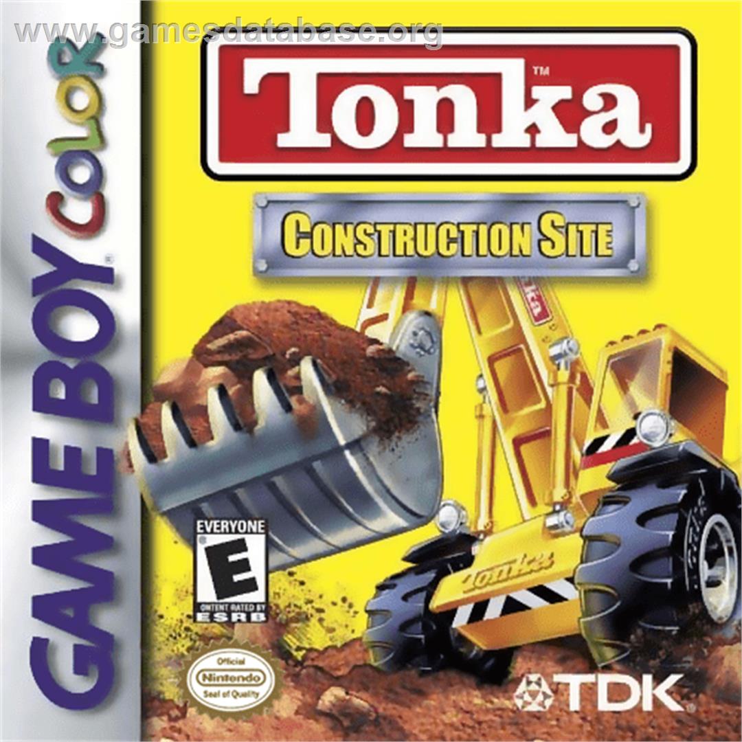 Tonka Construction Site - Nintendo Game Boy Color - Artwork - Box