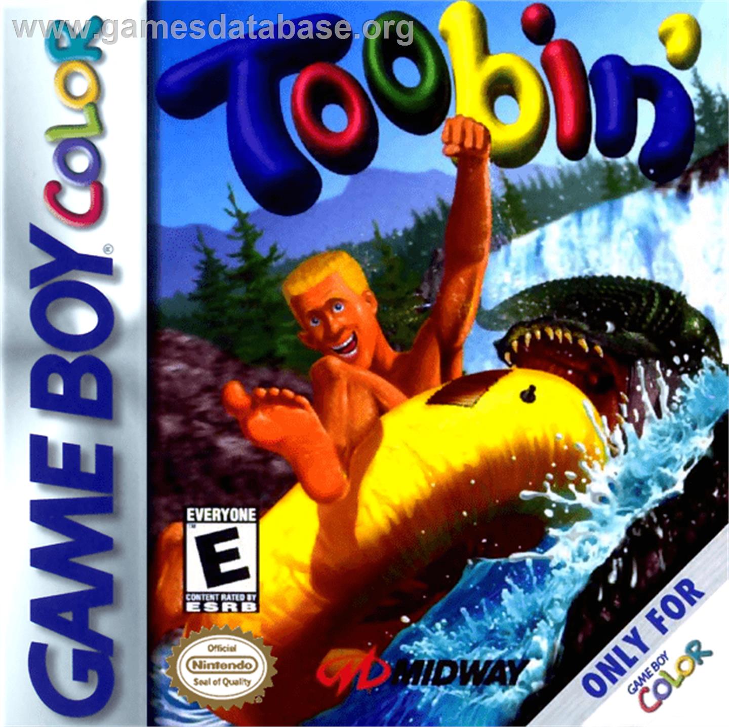 Toobin' - Nintendo Game Boy Color - Artwork - Box