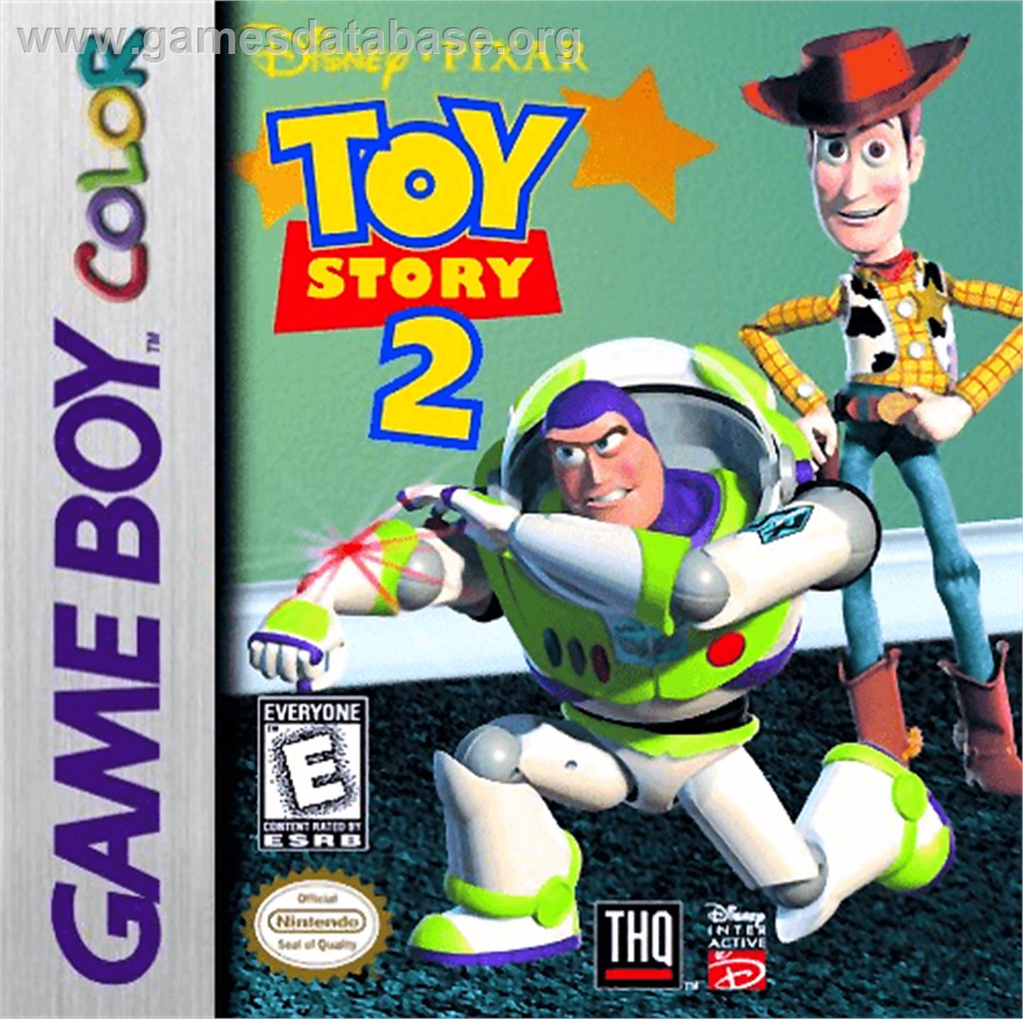 Toy Story 2: Buzz Lightyear to the Rescue - Nintendo Game Boy Color - Artwork - Box