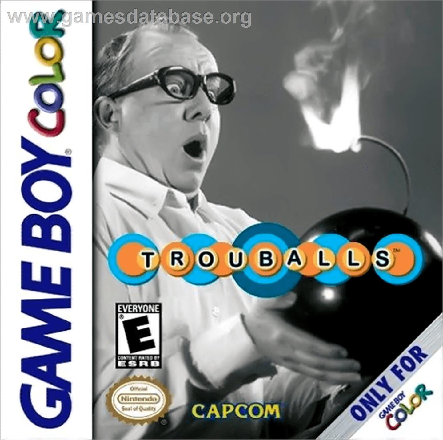 Trouballs - Nintendo Game Boy Color - Artwork - Box